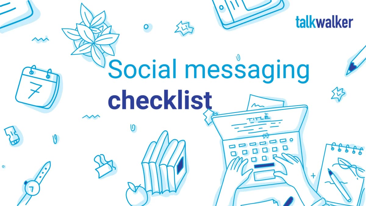 Featured image for Social media messaging checklist