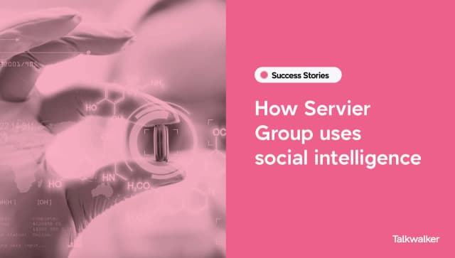 Featured image for How Servier Group uses social intelligence