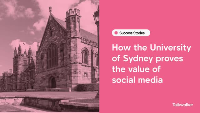 Featured image for How the University of Sydney proves the value of social media