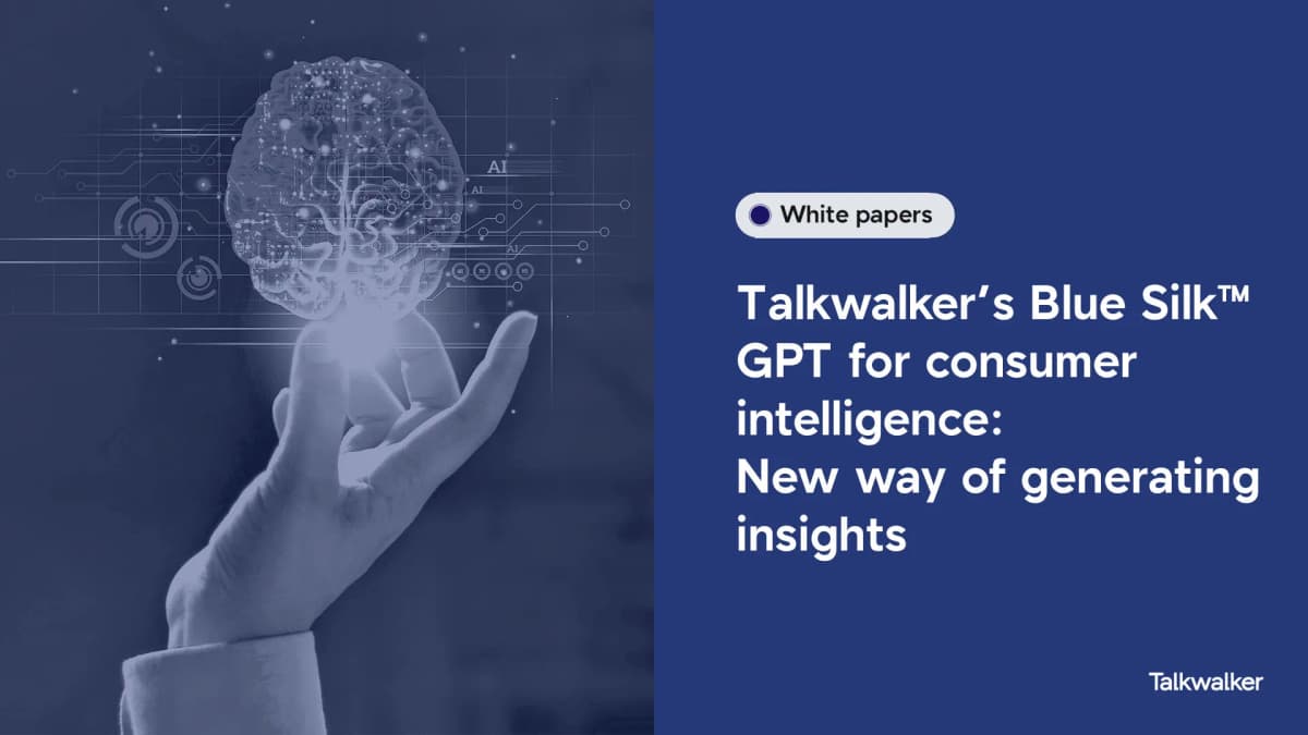 Featured image for White paper: Blue Silk™ GPT for consumer intelligence