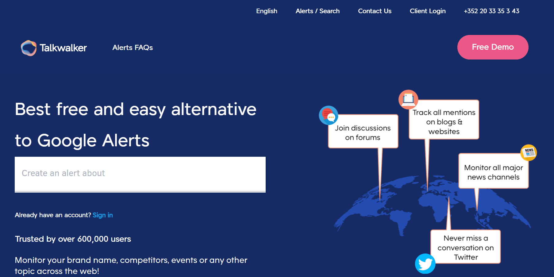 Featured image for 8 free & low-cost Social Media Management Tools Talkwalker