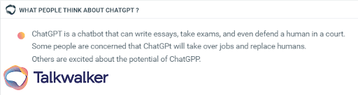 A summary provied by Blue Silk™ GPT about GPT. Showing how simple it is to understand a large number of conversations.